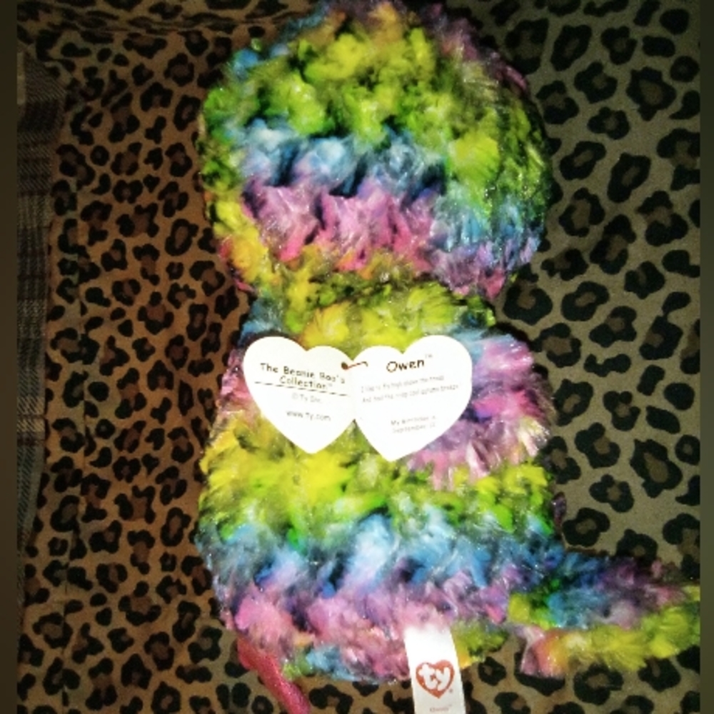 🦉 TY 10" 'Owen' owl🦉 - Picture 4 of 4